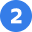 2 two circle blue
