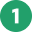 1 one circle green