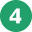 4 four circle green