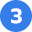 3 three circle blue