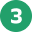 3 three circle green